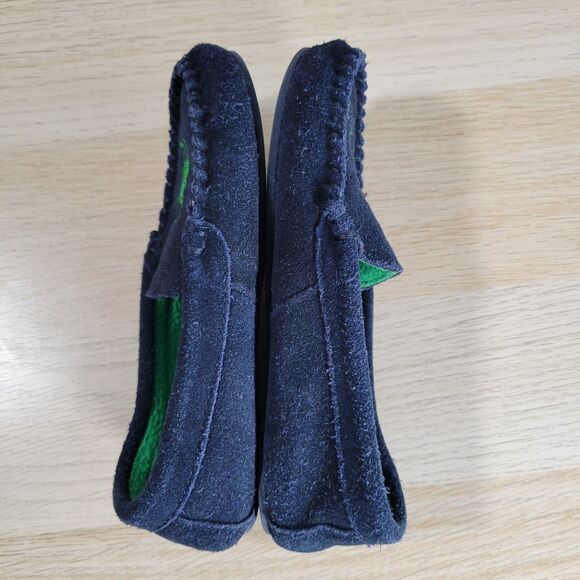 Polo Ralph Lauren Suede Size 13 Pony Moccasin Toddler Desmond Moc Logo Shoe Navy - Picture 5 of 8